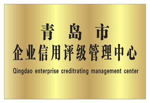 青岛市企业信用评级管理中心 企业信用评级服务指南