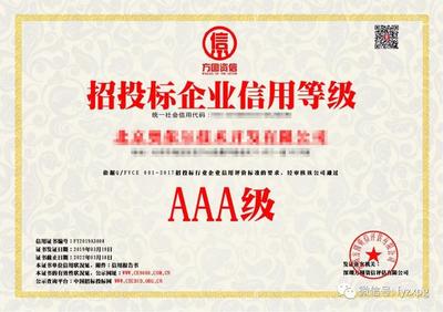 如何选择征信机构、行业协会或资信评级机构进行投标用3A资信证明？